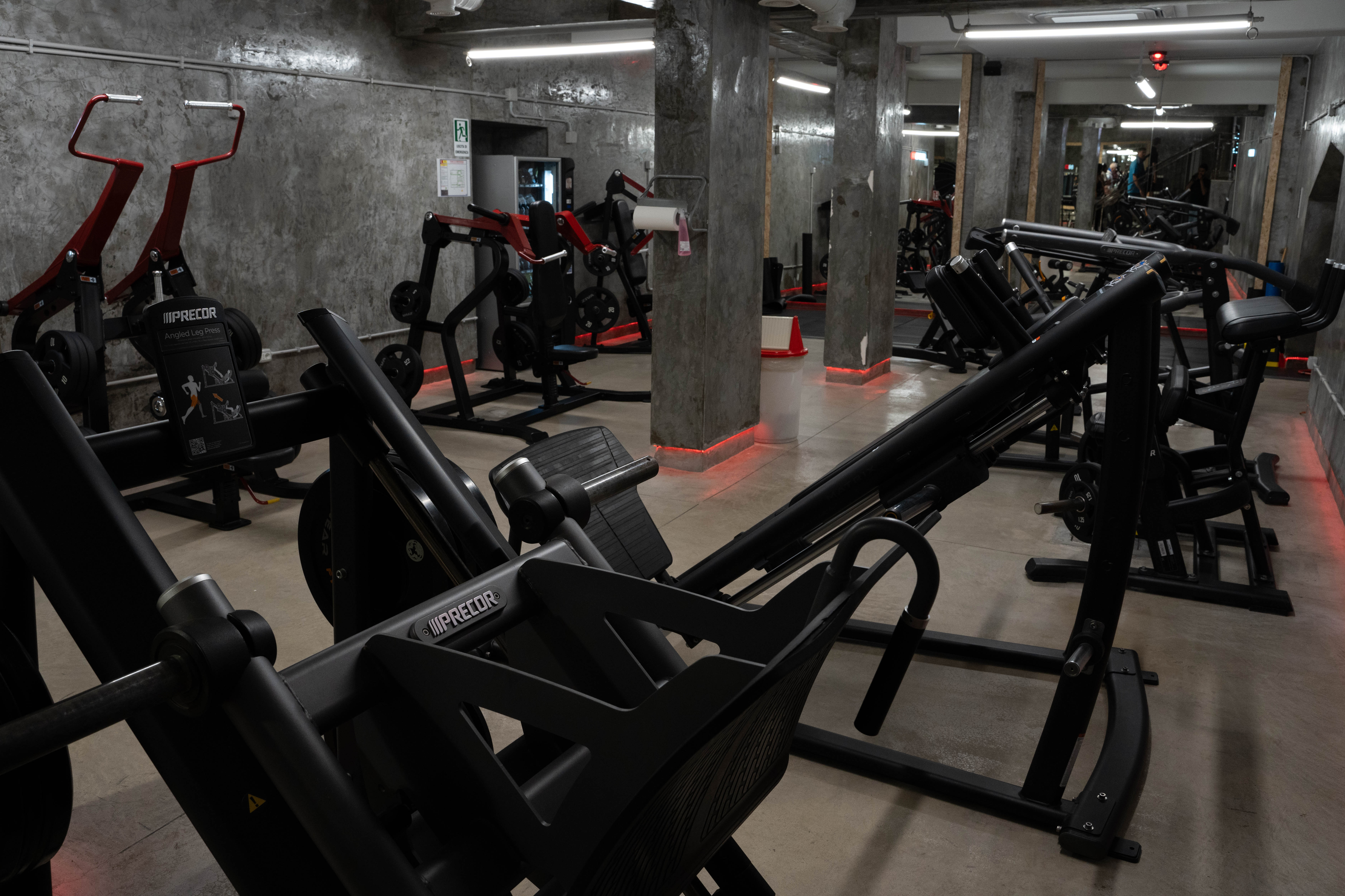 Macchinari professionali sala pesi Recomp360 Roma Est